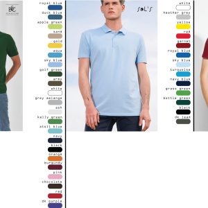 POLO UNISEX ΜΕ ΚΟΝΤΟ ΜΑΝΙΚΙ