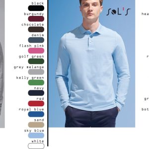 POLO UNISEX ΜΕ ΜΑΚΡΥ ΜΑΝΙΚΙ
