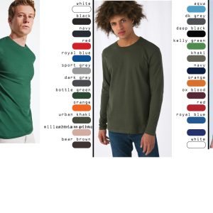 ΒΑΜΒΑΚΕΡΑ UNISEX T-SHIRTS ΜΕ ΜΑΚΡΥ ΜΑΝΙΚΙ